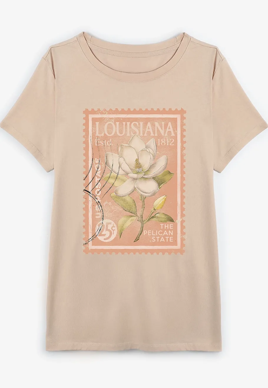 Maurices Tees|Graphics-State Stamp Classic Fit Graphic Tee