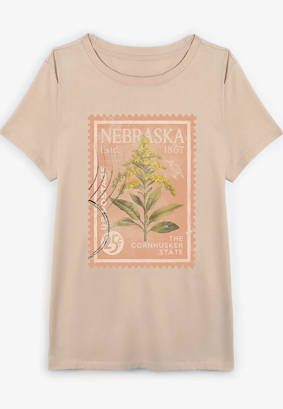 Maurices Tees|Graphics-State Stamp Classic Fit Graphic Tee