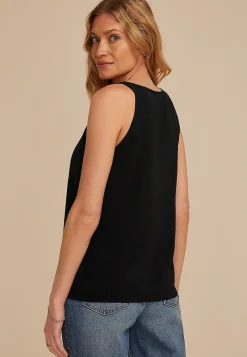 Maurices Tanks & Camis-Studio Y Lattice Neck Tank Top