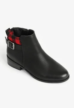 Maurices Shoes|Boots-SuperCush Brooke Buffalo Plaid Collar Boot