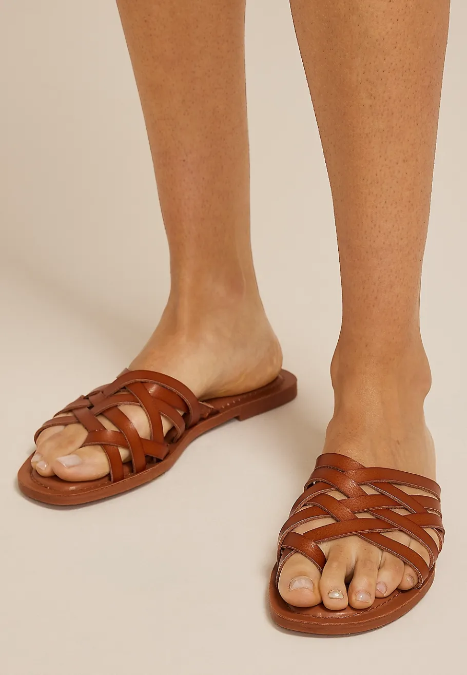 Maurices Shoes|Wide Width & Wide Calf-SuperCush Caroline Strappy Sandal