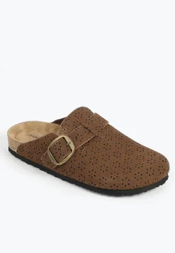 Maurices Shoes|Flats-SuperCush Chloe Laser Cut Footbed Clog