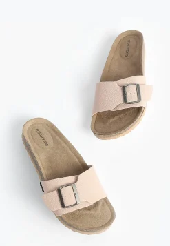 Maurices Shoes|Sandals-SuperCush Chloe One Band Cork Footbed Sandal