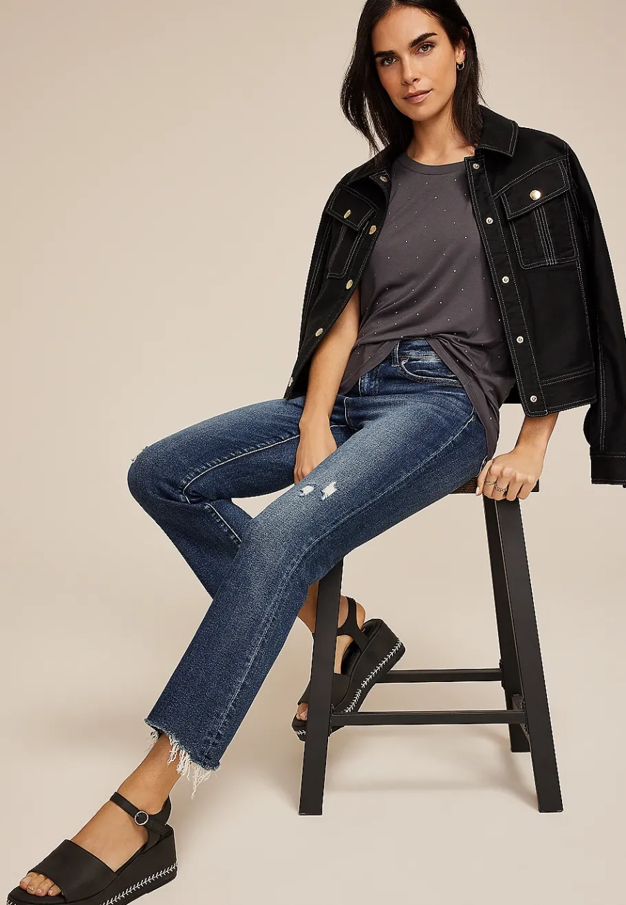 Maurices Shoes|Sandals-SuperCush Erin Whipstitch Wedge