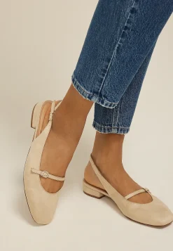Maurices Shoes|Flats-SuperCush Gabby Slingback Buckle Flat