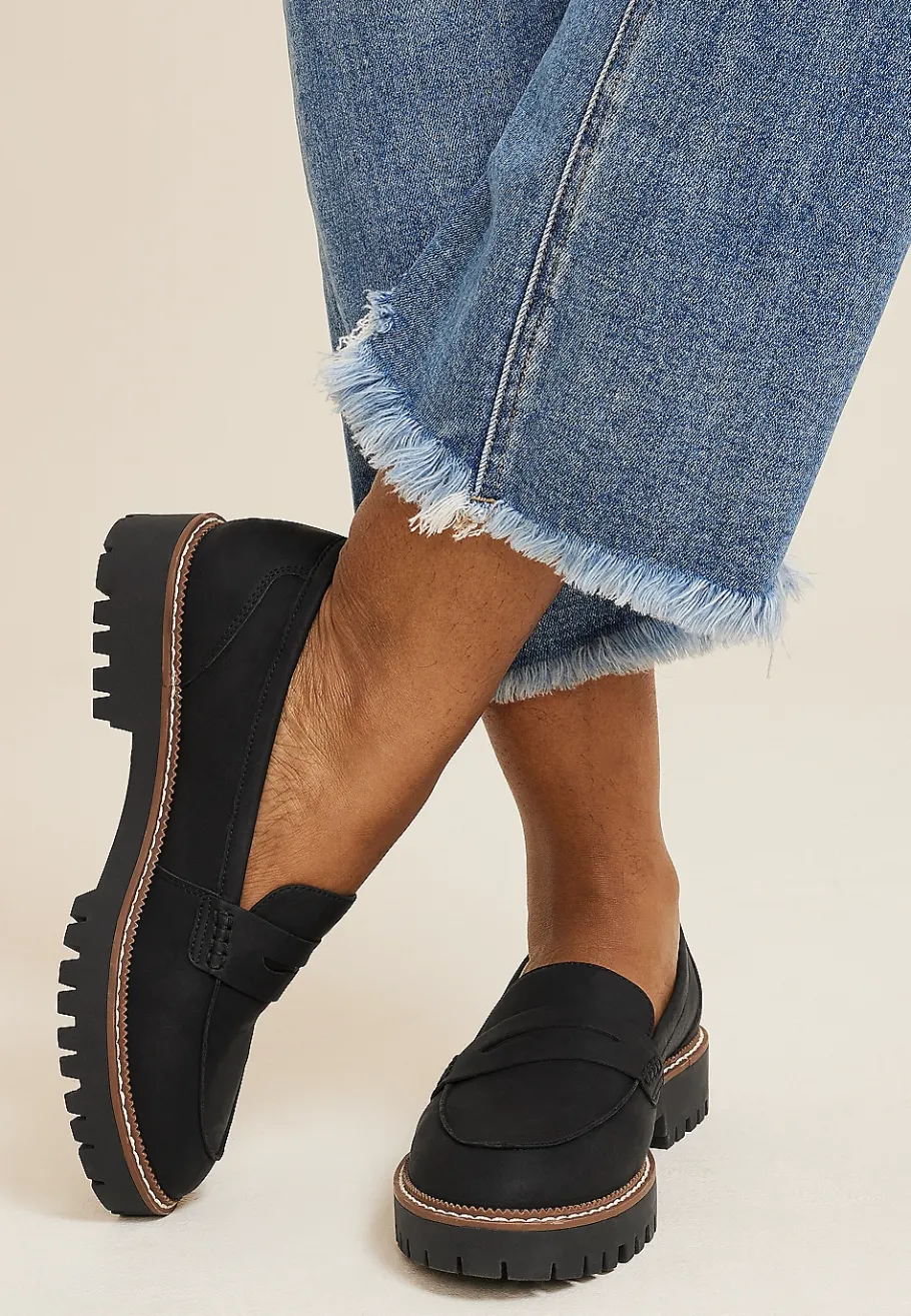 Maurices Shoes|Flats-SuperCush Gretchen Mini Lug Loafer
