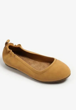 Maurices Shoes|Flats-SuperCush Gwen Faux Suede Scrunch Back Ballet Flat