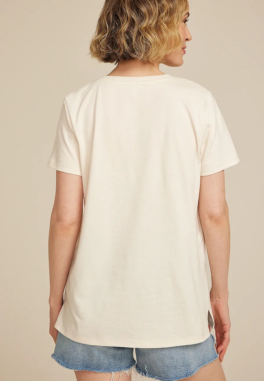 Maurices Tees|Graphics-Tanned and Tipsy Classic Fit Graphic Tee