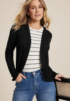 Maurices Sweaters Cardigans & Kimonos-Textured Cardigan