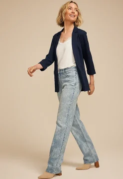 Maurices Blazers-Textured Versa Open Front Blazer