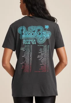 Maurices Tees|Graphics-The Beach Boys Summer Tour 1984 Oversized Fit Graphic Tee