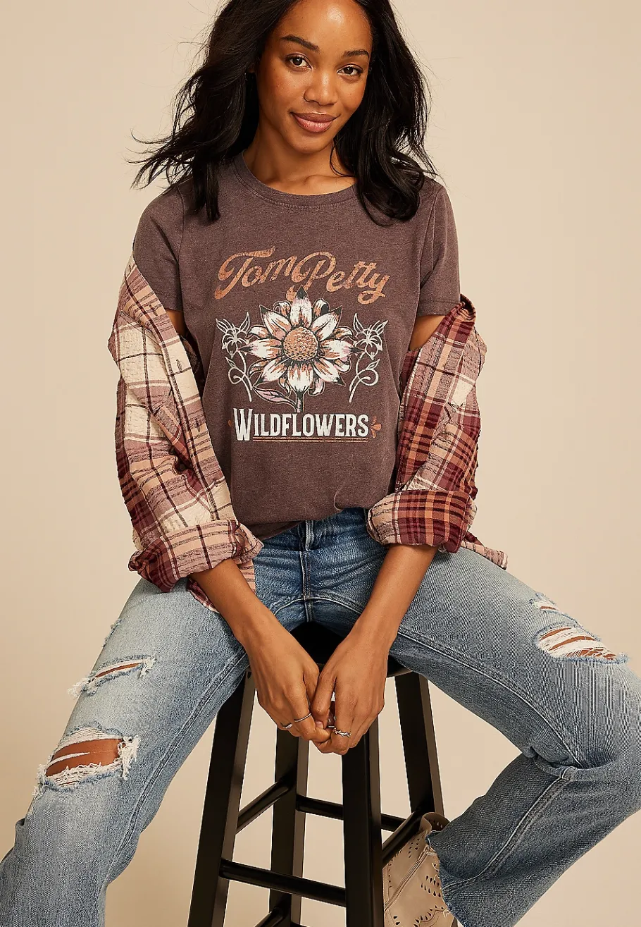 Maurices Tees|Graphics-Tom Petty Classic Fit Graphic Tee