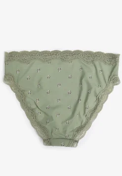 Maurices Panties|Panties-True Stretch High Waist Jersey Floral Bikini Panty
