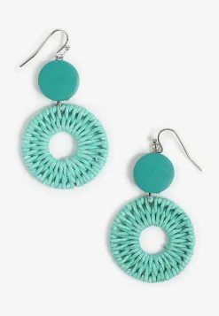 Maurices Earrings-Wrapped Circle Earrings