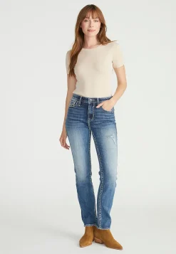 Maurices Straight Jeans|Straight Jeans-Vigoss® High Rise Straight Jean