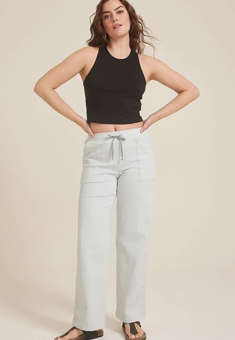 Maurices Joggers & Sweatpants-Weekender High Rise Wide Leg Pant