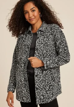 Maurices Plaid & Button Down Shirts|Jackets-Wilder Fleece Shacket