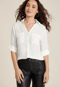 Maurices Shirts & Blouses-Winona Button Down Blouse